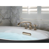 Artifacts Deck-mount bath spout with Arc design