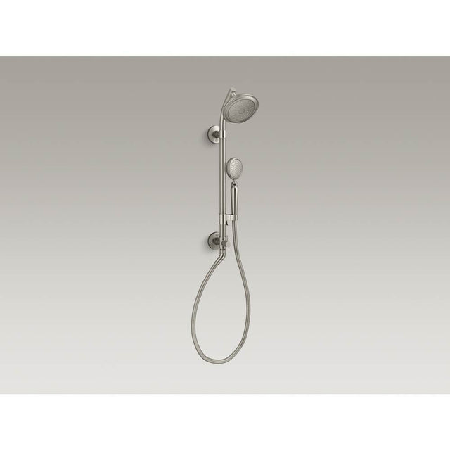Kohler - Artifacts HydroRail-S shower column kit, 2.5 gpm - Vibrant Brushed Nickel