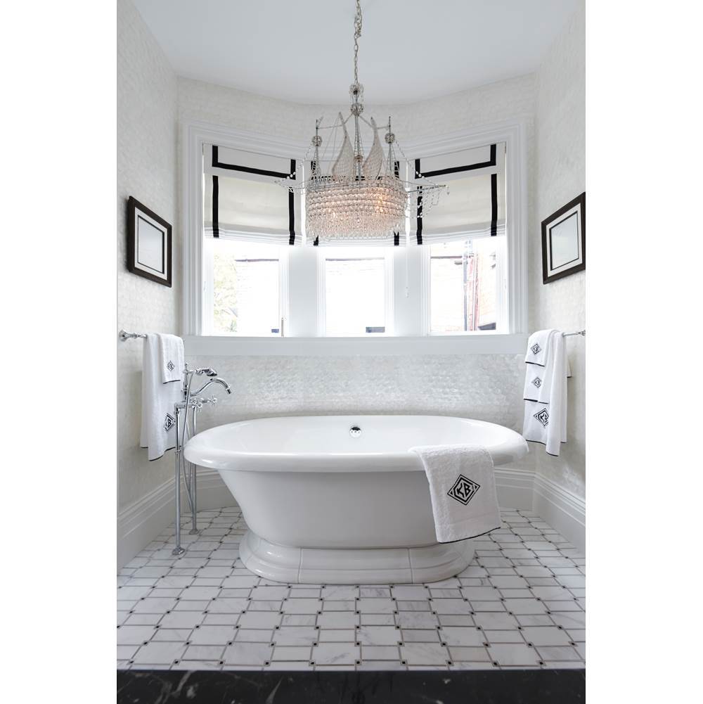 Artifacts 1-1/2'' pop-up bath drain for above- and through-the-floor freestanding bath installations