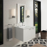 Jute 30'' wall-hung bathroom vanity cabinet