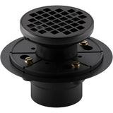 Kohler - Clearflo Round design tile-in shower drain - Matte Black