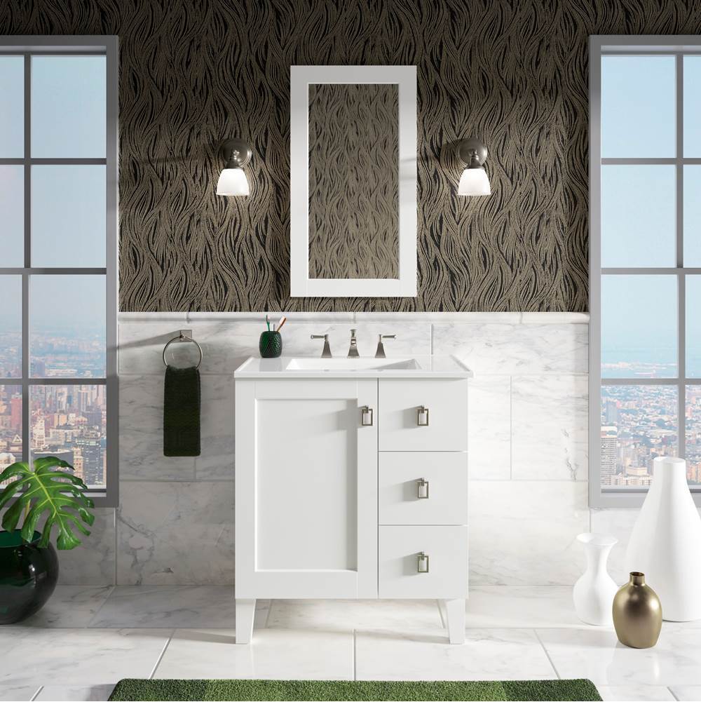 Poplin 30'' bathroom vanity cabinet