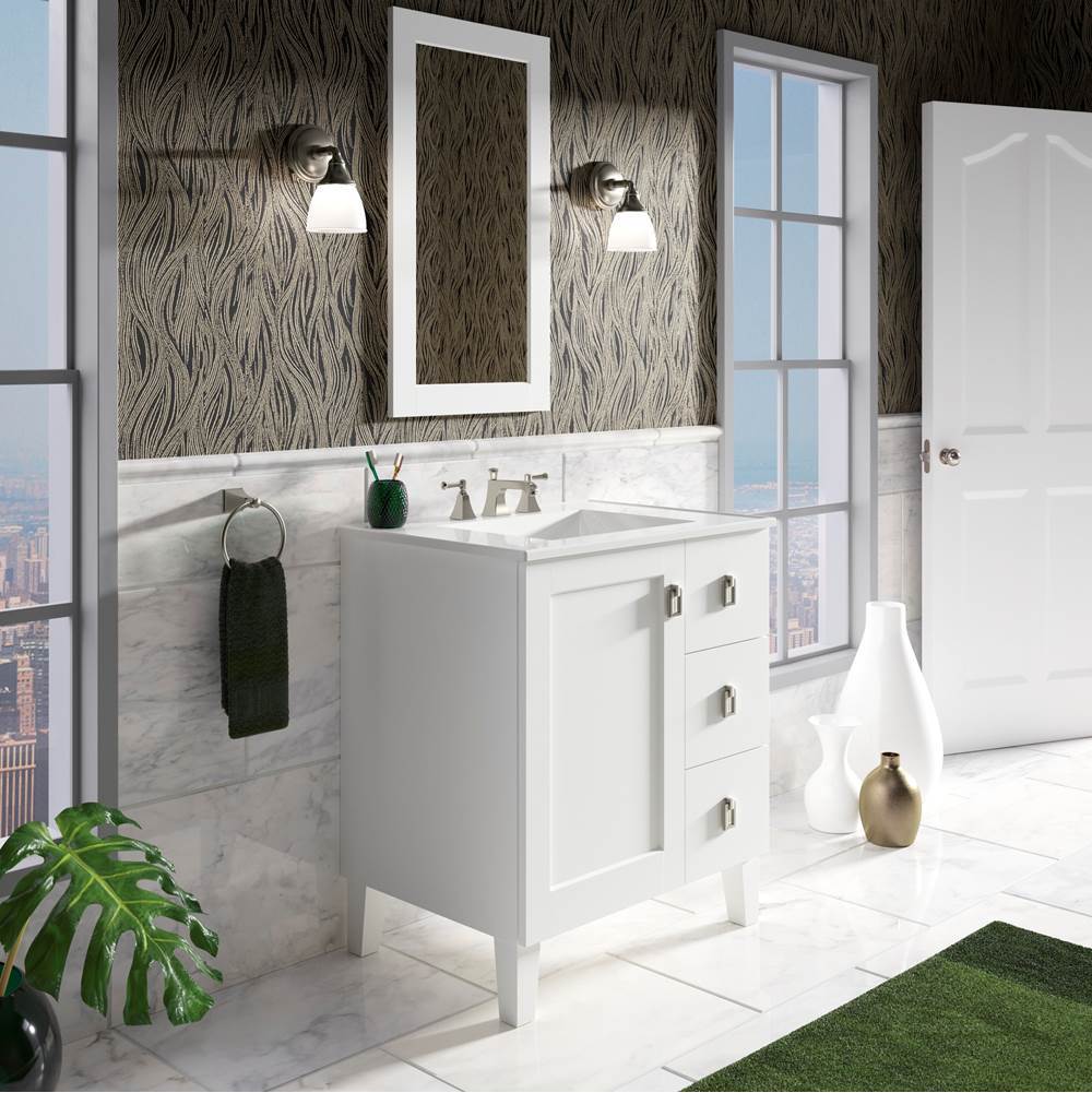 Poplin 30'' bathroom vanity cabinet