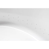 Memoirs 66'' x 42'' drop-in Heated BubbleMassageE air bath
