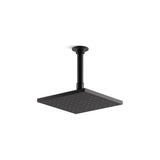 Contemporary Square 8'' single-function rainhead, 1.75 gpm