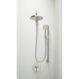 Contemporary Round 8'' single-function rainhead, 2.5 gpm