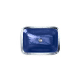 Inia 20-3/4'' rectangular drop-in bathroom sink, no overflow