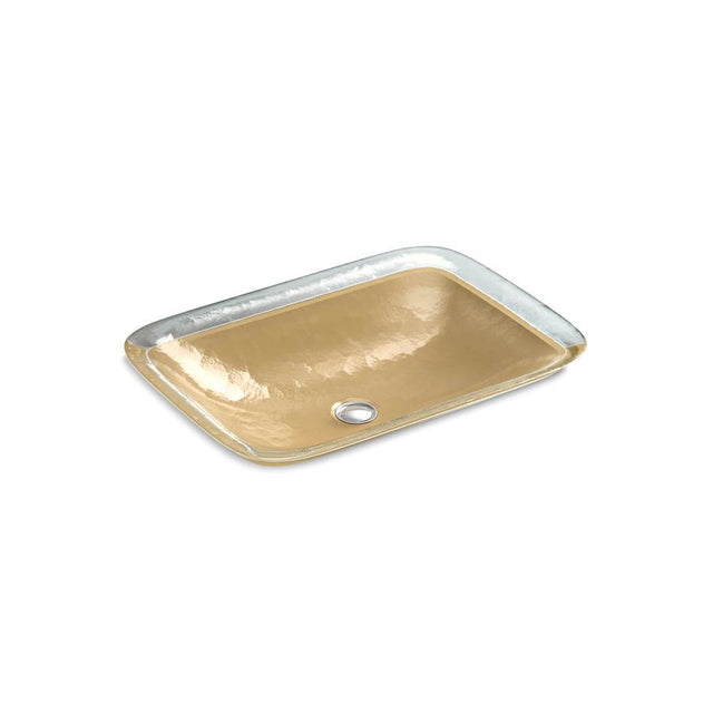 Kohler - Inia 20-3/4'' rectangular drop-in bathroom sink, no overflow - Opaque Sandalwood