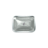 Inia 20-3/4'' rectangular drop-in bathroom sink, no overflow