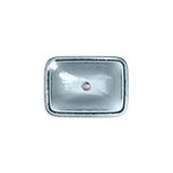 Inia 20-3/4'' rectangular drop-in bathroom sink, no overflow
