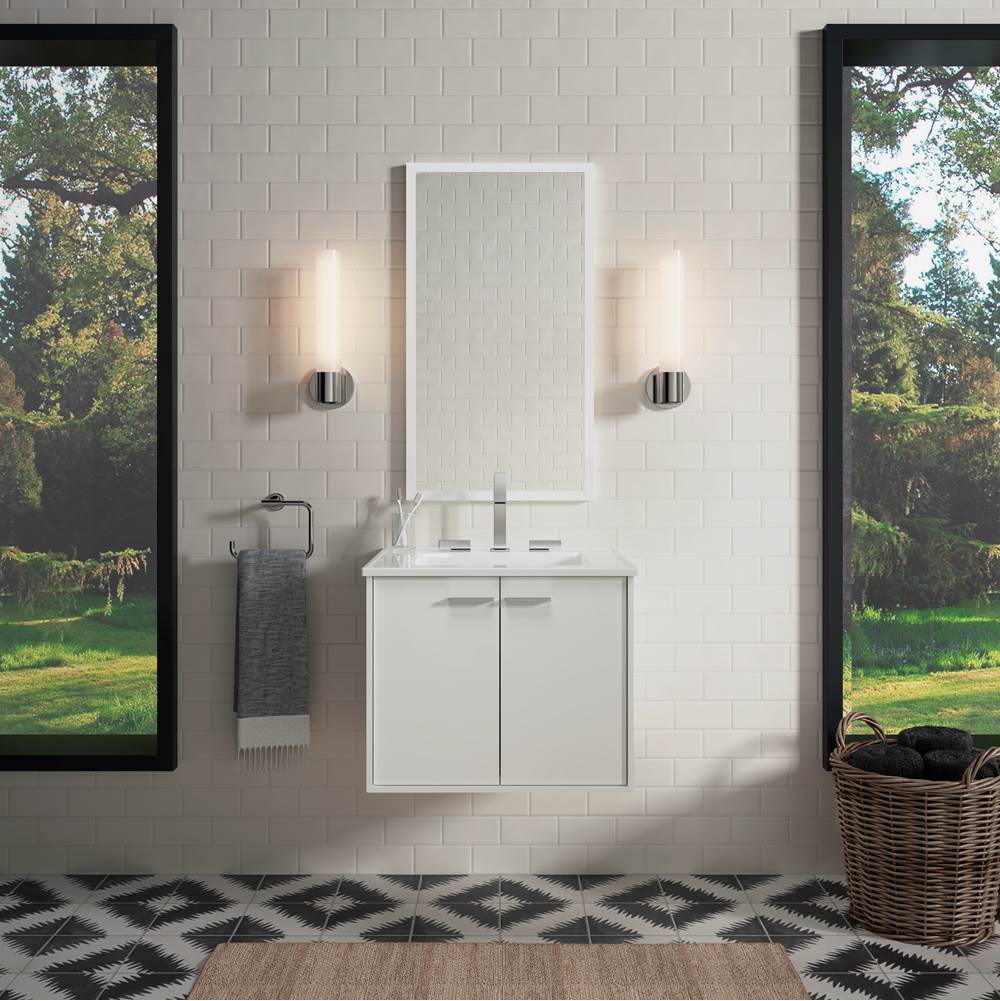 Jute 24'' wall-hung bathroom vanity cabinet
