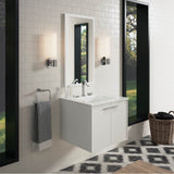 Jute 24'' wall-hung bathroom vanity cabinet