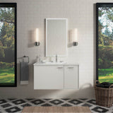 Jute 36'' wall-hung bathroom vanity cabinet