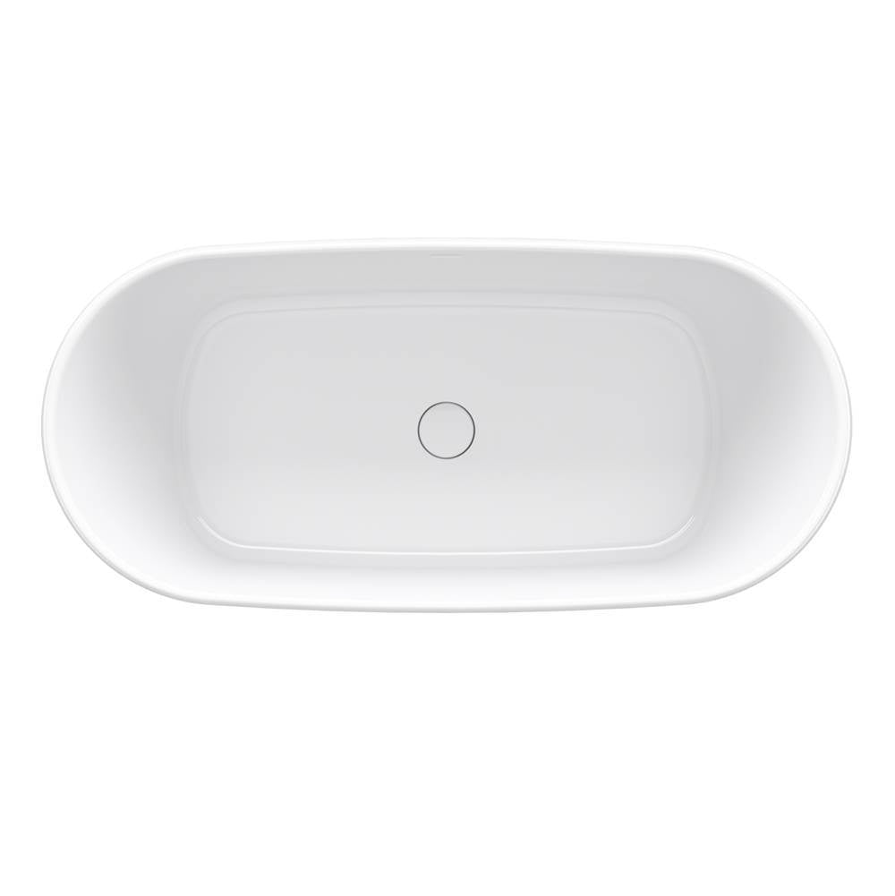 Ceric 65-1/4'' x 31-1/4'' freestanding bath