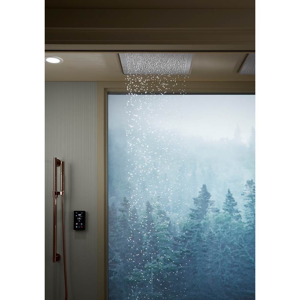Real Rain 19'' two-function overhead shower panel, 1.75 gpm