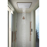 Real Rain 19'' two-function overhead shower panel, 1.75 gpm