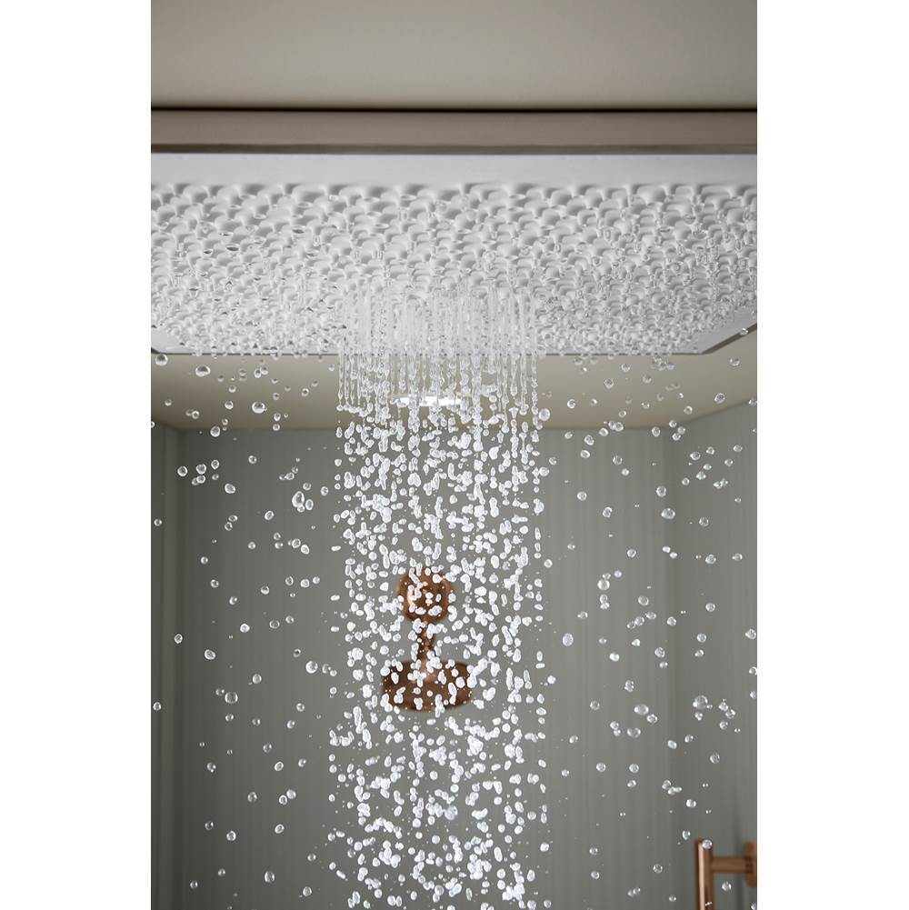 Real Rain 19'' two-function overhead shower panel, 1.75 gpm
