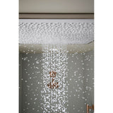 Real Rain 19'' two-function overhead shower panel, 1.75 gpm