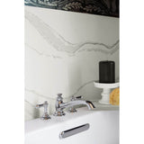 Artifacts Deck-mount bath faucet handle trim with Lever design