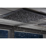 Real Rain 19'' two-function overhead shower panel, 1.75 gpm