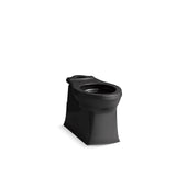 Kohler - Corbelle Tall elongated toilet bowl with skirted trapway - Black