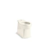 Kohler - Corbelle Tall elongated toilet bowl with skirted trapway - Biscuit