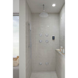 Contemporary Round 12'' single-function rainhead, 2.5 gpm