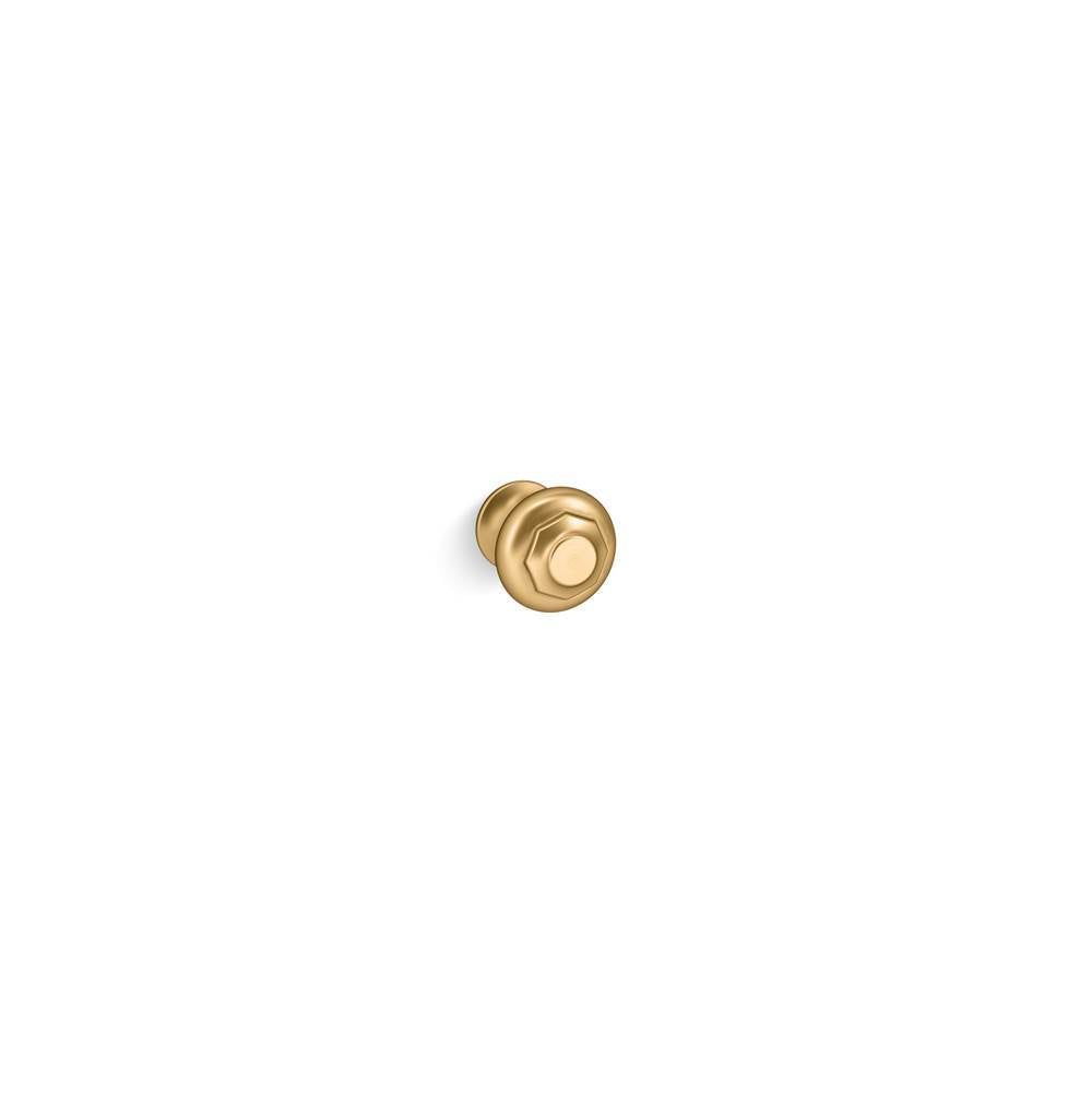 Kohler - Artifacts Cabinet knob - Vibrant Brushed Moderne Brass