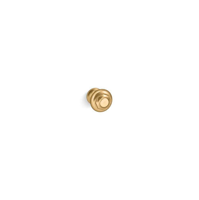 Kohler - Artifacts Cabinet knob - Vibrant Brushed Moderne Brass