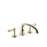 Artifacts Deck-mount bath spout with Arc design