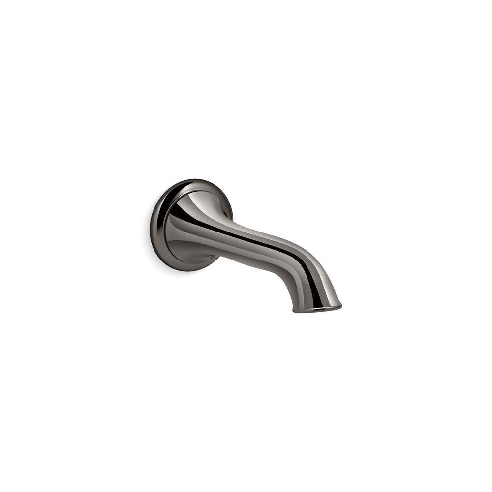 Kohler - Artifacts Wall-mount bath spout with flare design - Vibrant Titanium