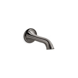 Kohler - Artifacts Wall-mount bath spout with flare design - Vibrant Titanium