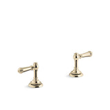 Kohler - Artifacts Lever bathroom sink faucet handles - Vibrant French Gold