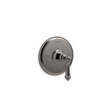 Kohler - Artifacts MasterShower temperature control valve trim with lever handle - Vibrant Titanium