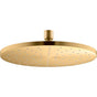 Kohler - Contemporary Round 10'' single-function rainhead, 2.5 gpm - Vibrant Brushed Moderne Brass
