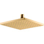 Kohler - Contemporary Square 8'' single-function rainhead, 1.75 gpm - Vibrant Brushed Moderne Brass