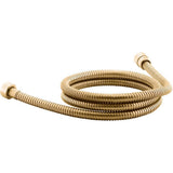 Kohler - MasterShower 60'' metal shower hose - Vibrant Brushed Moderne Brass