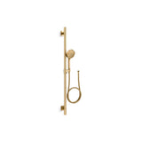 Kohler - Awaken G110 36 in. deluxe four-function handshower kit with 2.5 GPM - Vibrant Brushed Moderne Brass