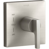Kohler - Honesty Rite-Temp valve trim - Vibrant Brushed Nickel