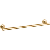 Kohler - Purist 18'' towel bar - Vibrant Brushed Moderne Brass
