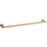 Kohler - Purist 24'' towel bar - Vibrant Brushed Moderne Brass
