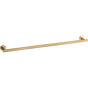 Kohler - Purist 30'' towel bar - Vibrant Brushed Moderne Brass