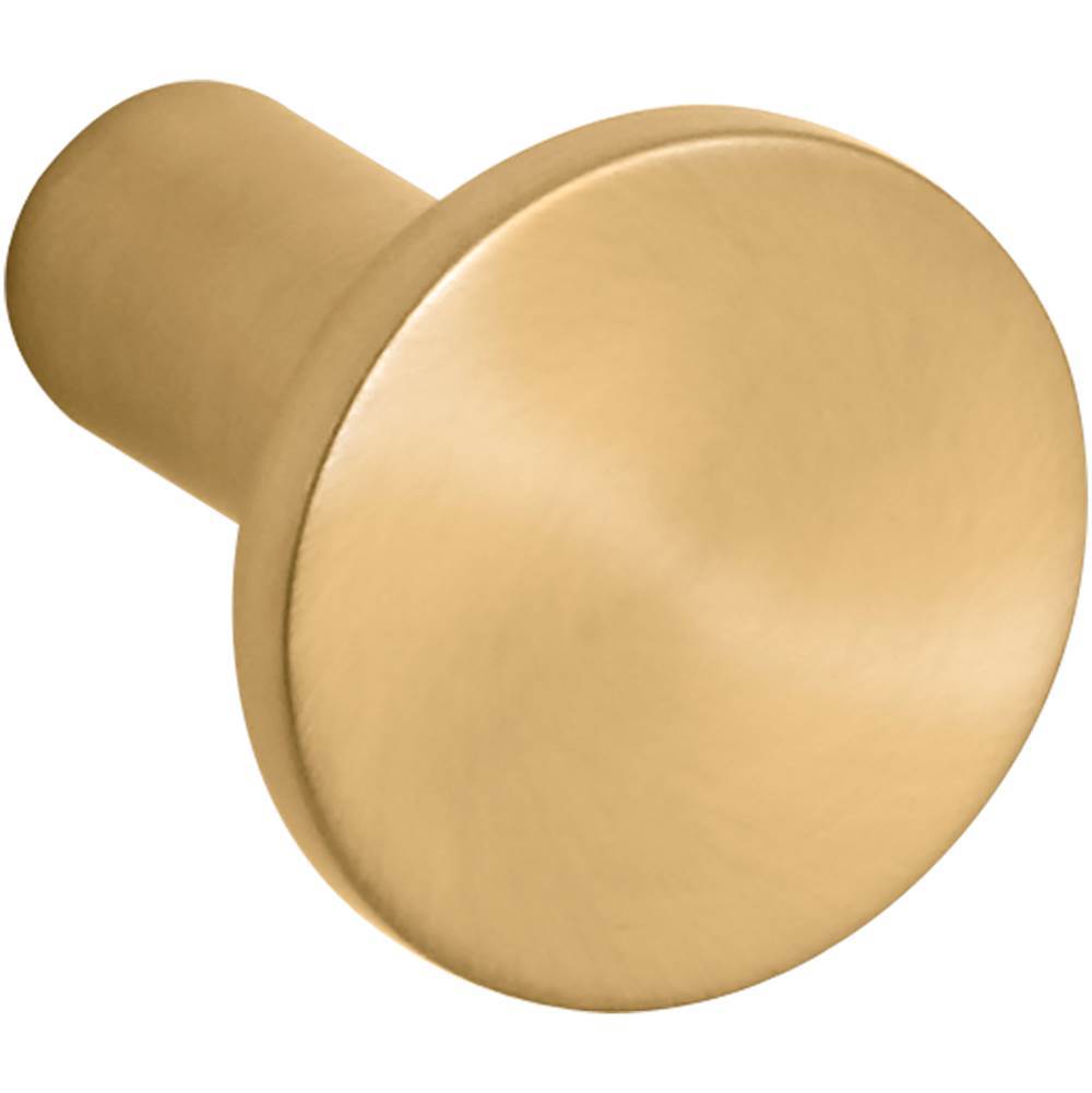 Kohler - Purist Cabinet knob - Vibrant Brushed Moderne Brass