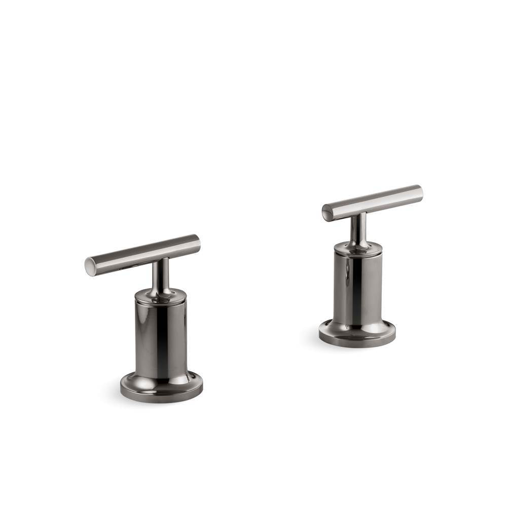 Kohler - Purist Deck- or wall-mount bath faucet handle trim with lever design - Vibrant Titanium