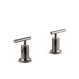 Kohler - Purist Deck- or wall-mount bath faucet handle trim with lever design - Vibrant Titanium