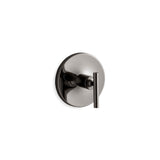 Kohler - Purist MasterShower temperature control valve trim with lever handle - Vibrant Titanium