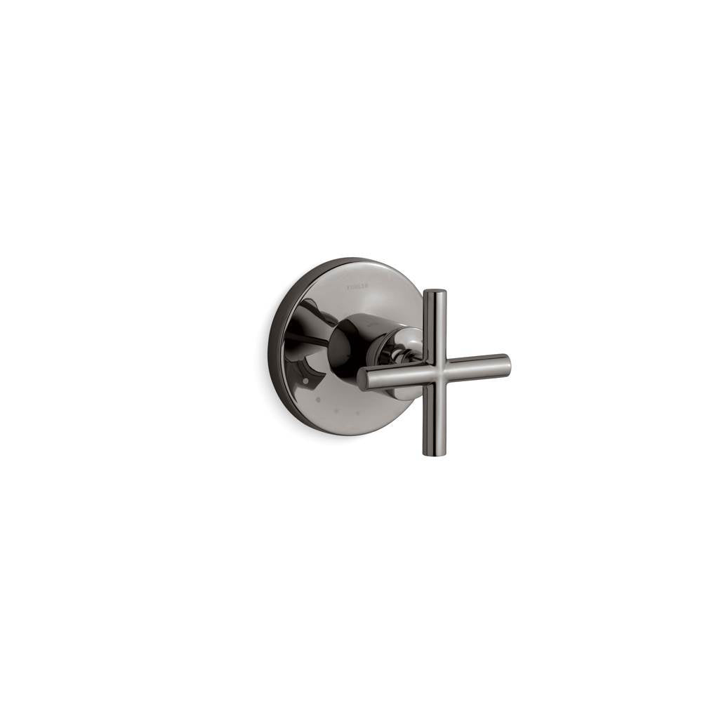Kohler - Purist MasterShower volume control valve trim with cross handle - Vibrant Titanium