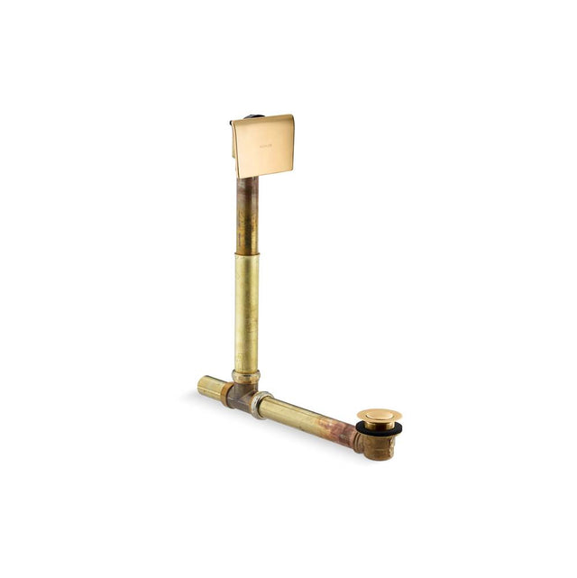 Kohler - Tea-for-Two 1-1/2'' adjustable pop-up drain - Vibrant Brushed Moderne Brass