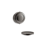 Kohler - PureFloE Traditional rotary-turn bath drain trim - Vibrant Titanium