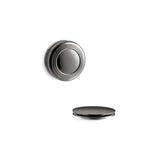Kohler - PureFloE Traditional push-button bath drain trim - Vibrant Titanium
